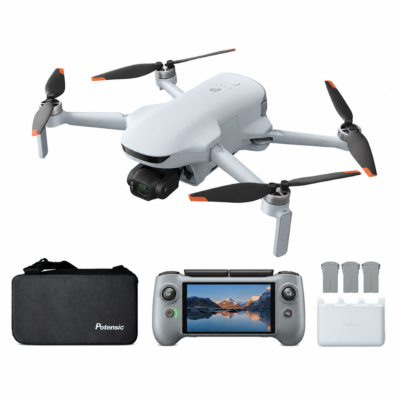 POTENSIC ATOM 3 Screen Remote Fly More Combo | Dron | Szary